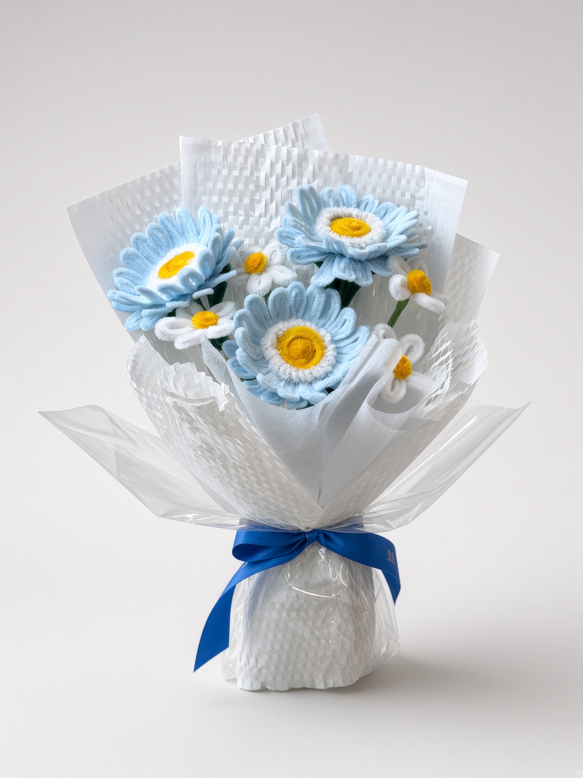 Chenille Daisy & Gerbera Bouquet | Handmade Flower Gift - Image 4