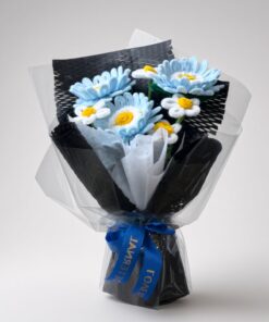 Chenille Daisy & Gerbera Bouquet | Handmade Flower Gift - Image 2