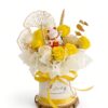 Lucky Cat Maneki Neko Soap Flower Opening Box