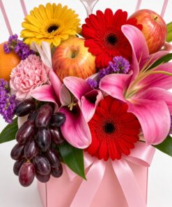 Fruit Hot Air Balloon Bouquet | Fruit Gift Basket - Image 2