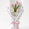 Fresh Pink Tulip Bouquet | Soft Pastel Flowers