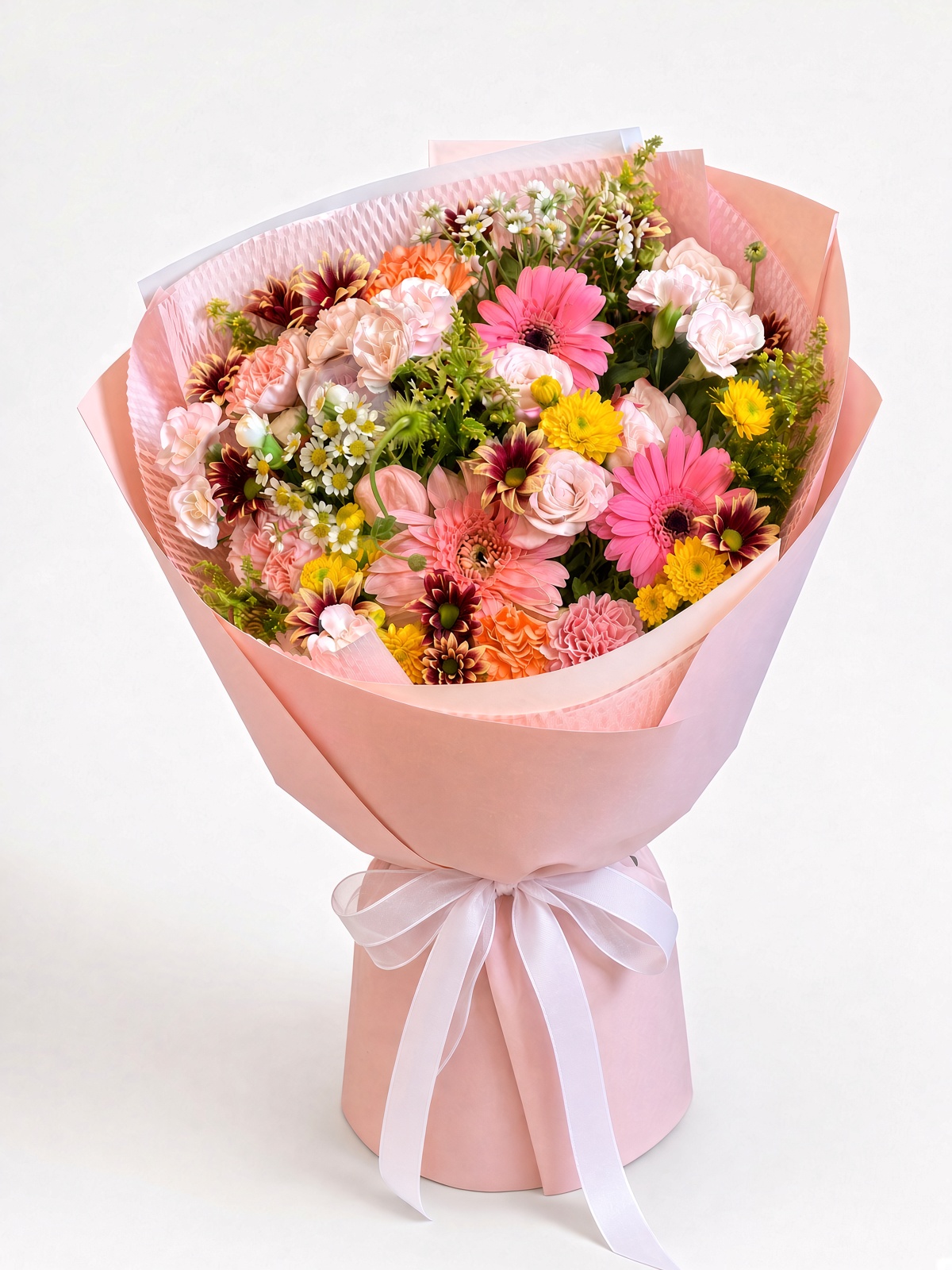 Thumbelina Pastel Bouquet Mixed Flowers
